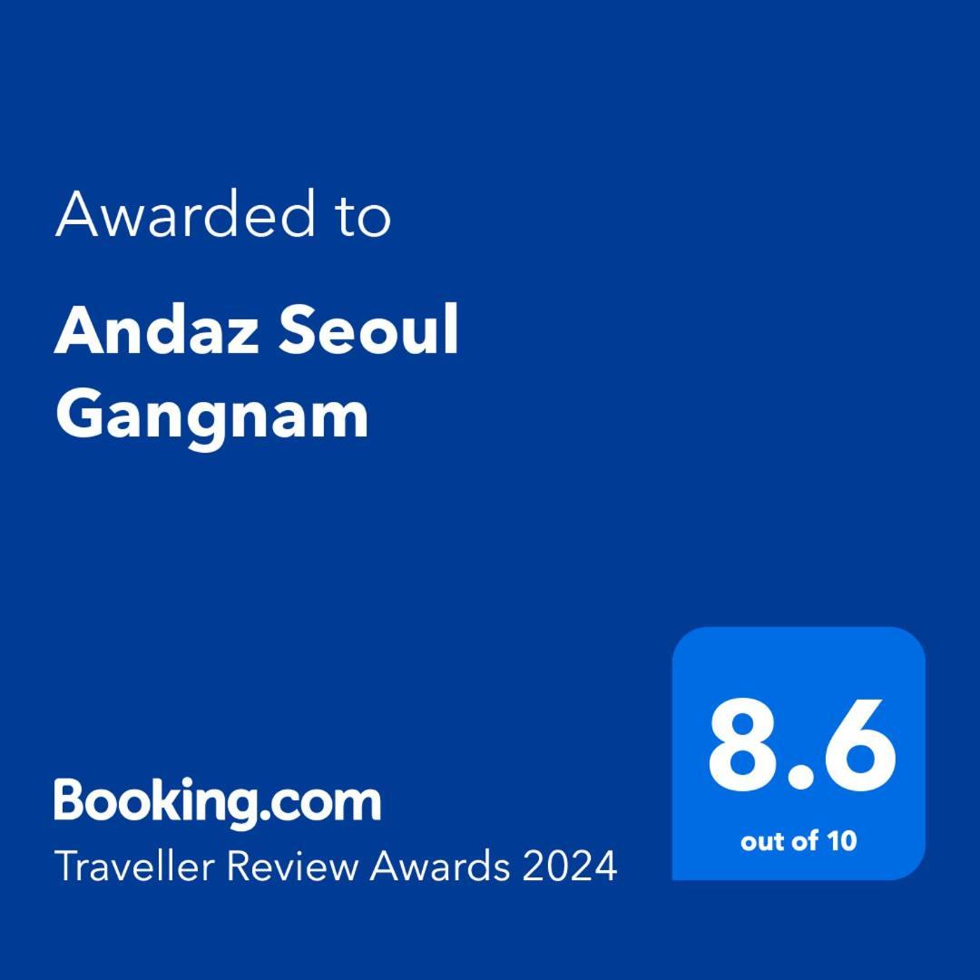 Andaz Seoul Gangnam Hotell Eksteriør bilde
